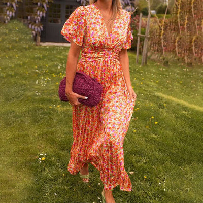 Vivienne | Flattering V-Neck Dress