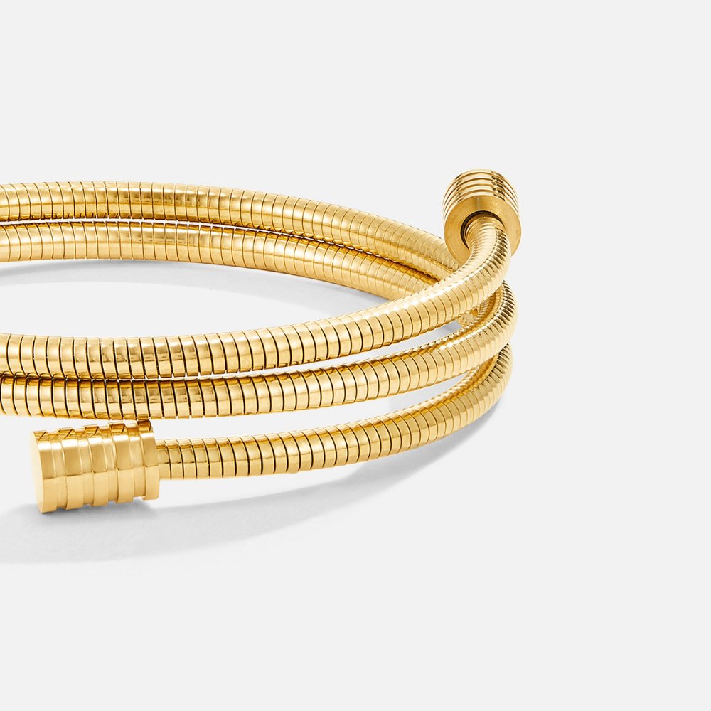 Zara | Elegant Twisted Gold Bracelet