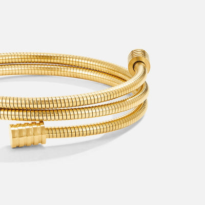 Zara | Elegant Twisted Gold Bracelet