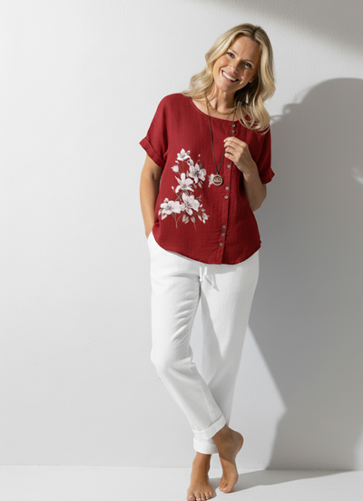 Zara | Chic Floral Tee