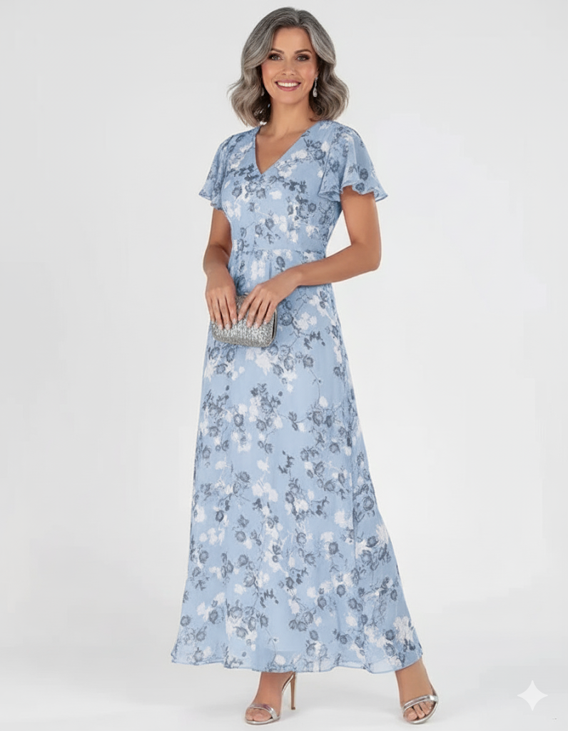 Luna | Delightful Floral Dress