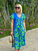 Flora | Chic Floral Midi Dress